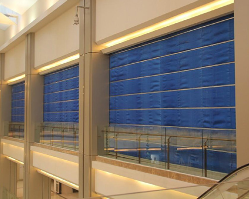 特級(jí)無(wú)機(jī)布防火卷簾門