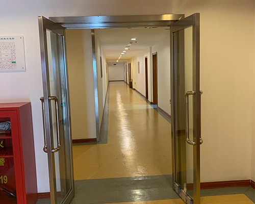 不銹鋼防火玻璃門