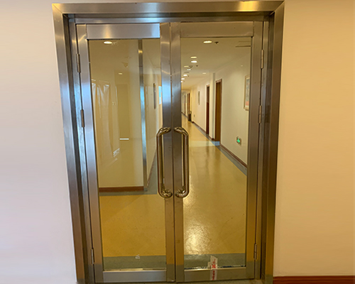 西藏拉薩不銹鋼玻璃防火門